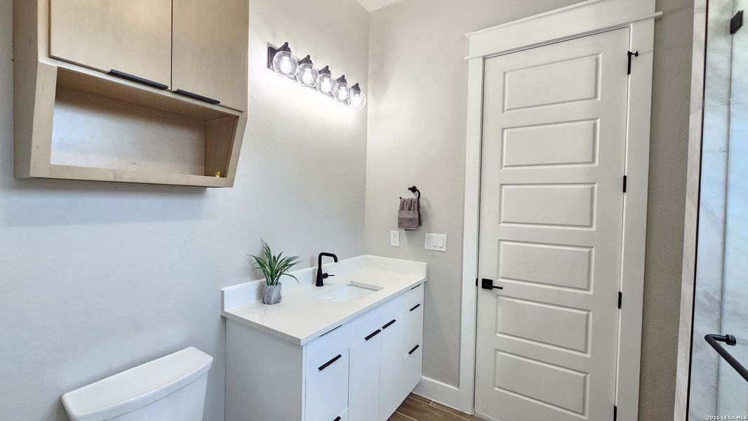 Furnished interior view inside a new home in , Adkins (Image 7).