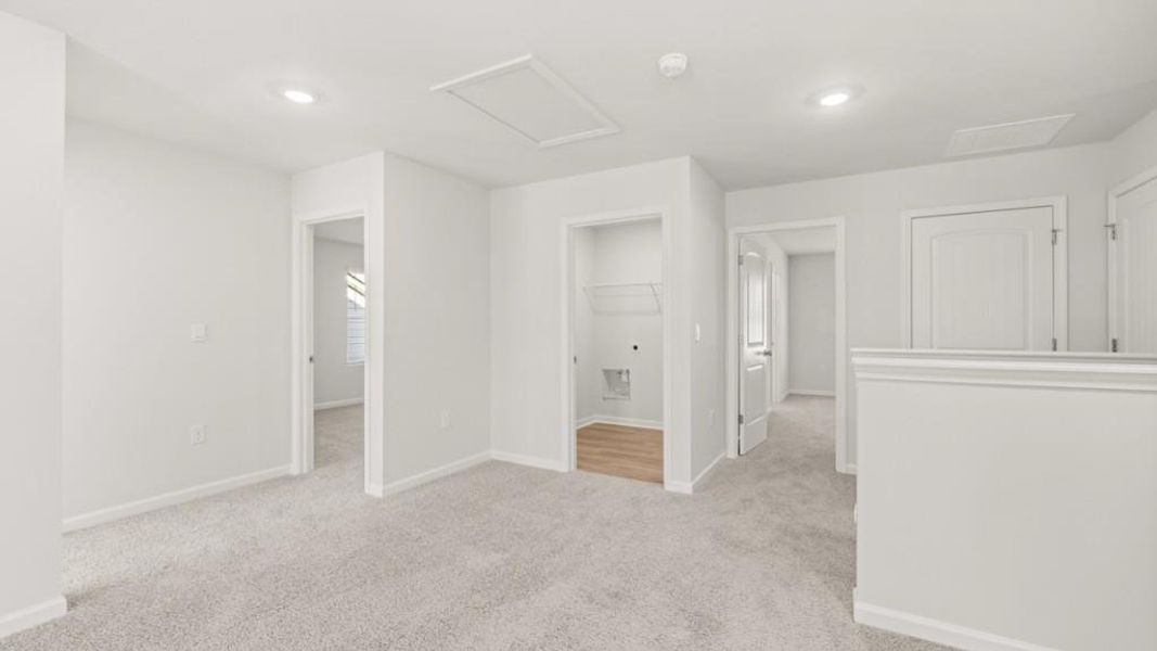 Spacious, unfurnished interior of a new home in Braselton Village, Braselton (Image 19).