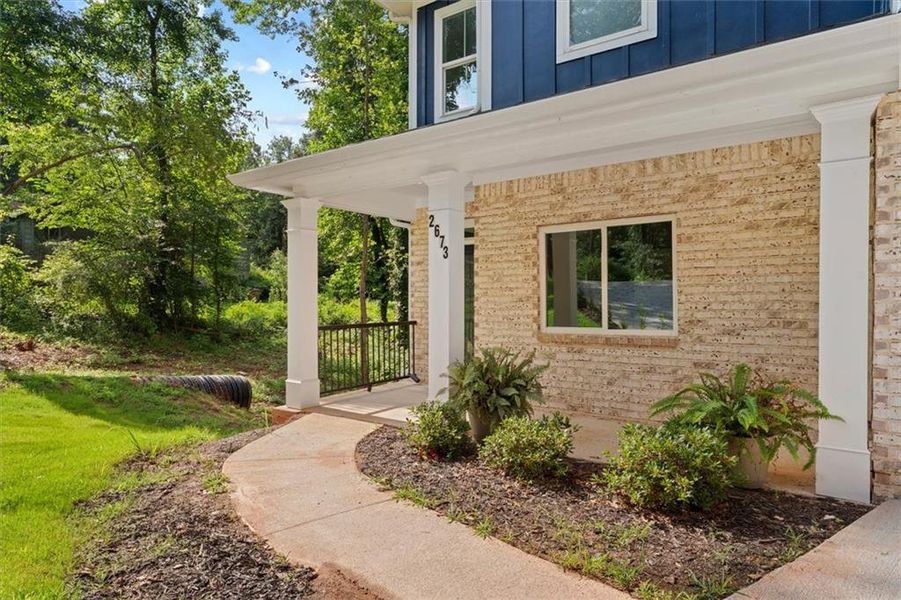 Exterior details and patio area of a home in , Acworth (Image 30). Exterior details and patio area of a home in , Acworth (Image 30).