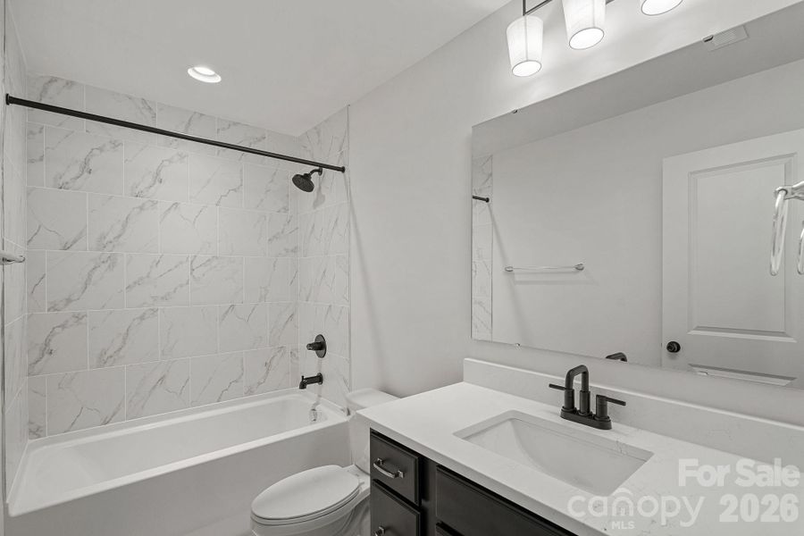 Furnished interior view inside a new home in , Charlotte (Image 15).