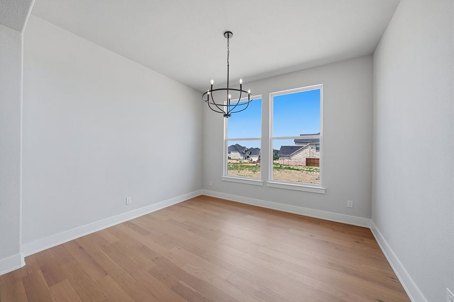 Spacious, unfurnished interior of a new home in Hillside Village, Celina (Image 18). Spacious, unfurnished interior of a new home in Hillside Village, Celina (Image 18).