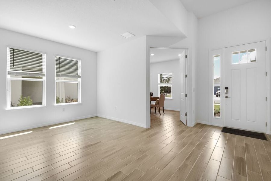 Representative unfurnished interior of a home built from the Saint Thomas by Taylor Morrison in Ardisia Park, New Smyrna Beach (Image 21).