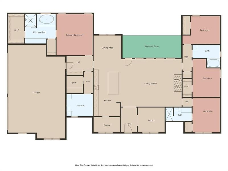 2D floor plan layout of this home in , Weatherford, TX (Image 6). 2D floor plan layout of this home in , Weatherford, TX (Image 6).