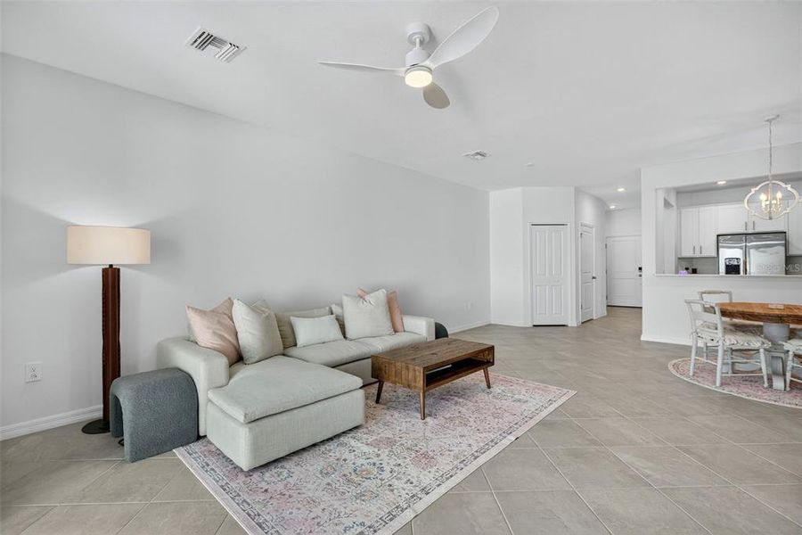 Furnished interior view inside a new home in , Punta Gorda (Image 7).