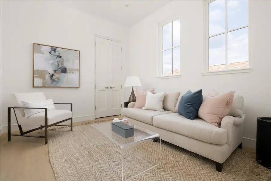 Furnished interior view inside a new home in Amarra Villas, Austin (Image 23).