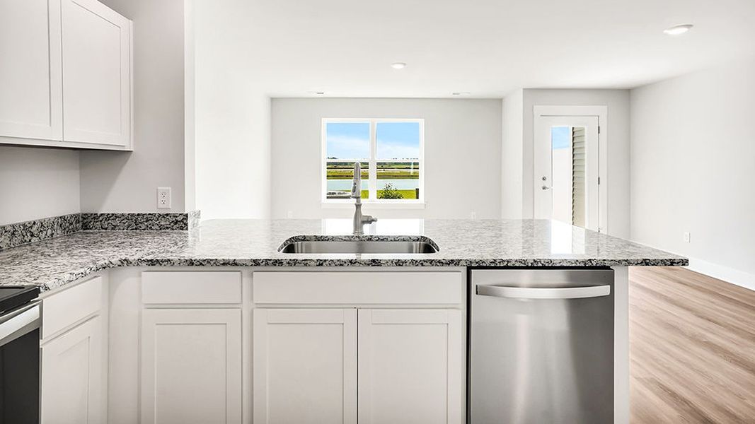 Furnished interior view inside a new home in The Landing at Sidbury Station, Castle Hayne (Image 9). Furnished interior view inside a new home in The Landing at Sidbury Station, Castle Hayne (Image 9).