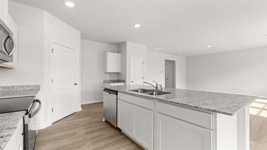 Furnished interior view inside a new home in Sherwood Manor, College Park (Image 5).