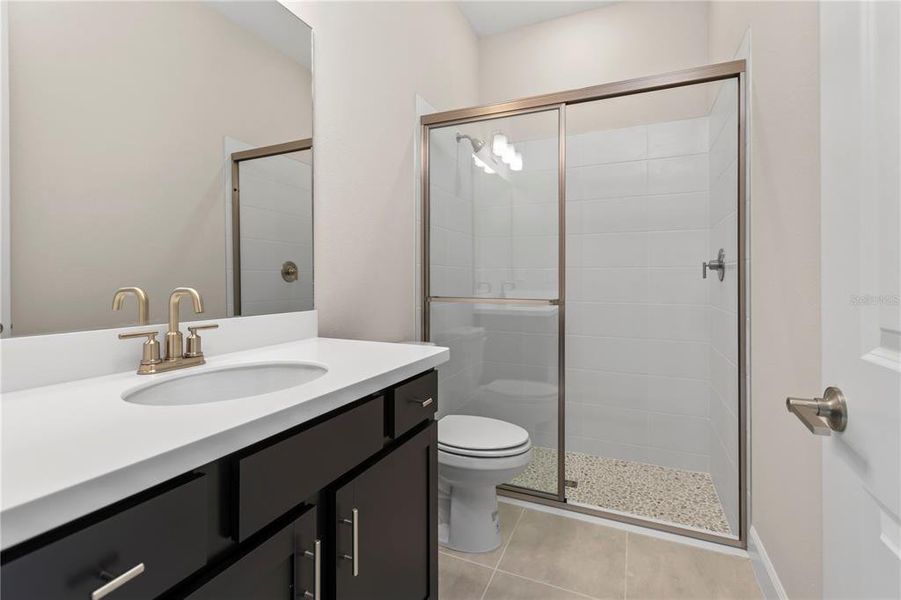 Furnished interior view inside a new home in , Sarasota (Image 15).