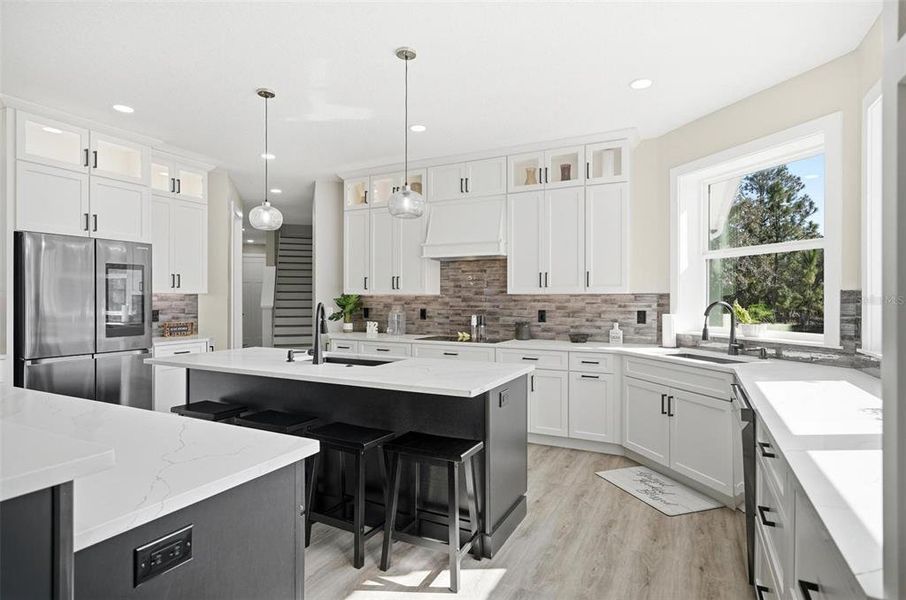 Furnished interior view inside a new home in , Palm Coast (Image 53).