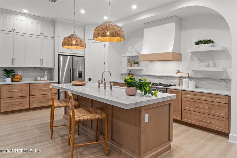 Furnished interior view inside a new home in , Jacksonville Beach (Image 36). Furnished interior view inside a new home in , Jacksonville Beach (Image 36).