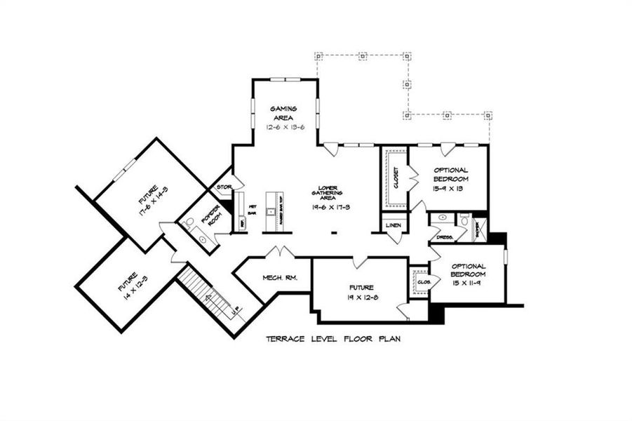 2D floor plan layout of this home in , Newnan, GA (Image 5).