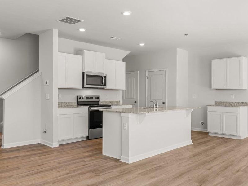 Furnished interior view inside a new home in Rolling Meadows, Jasper (Image 7).