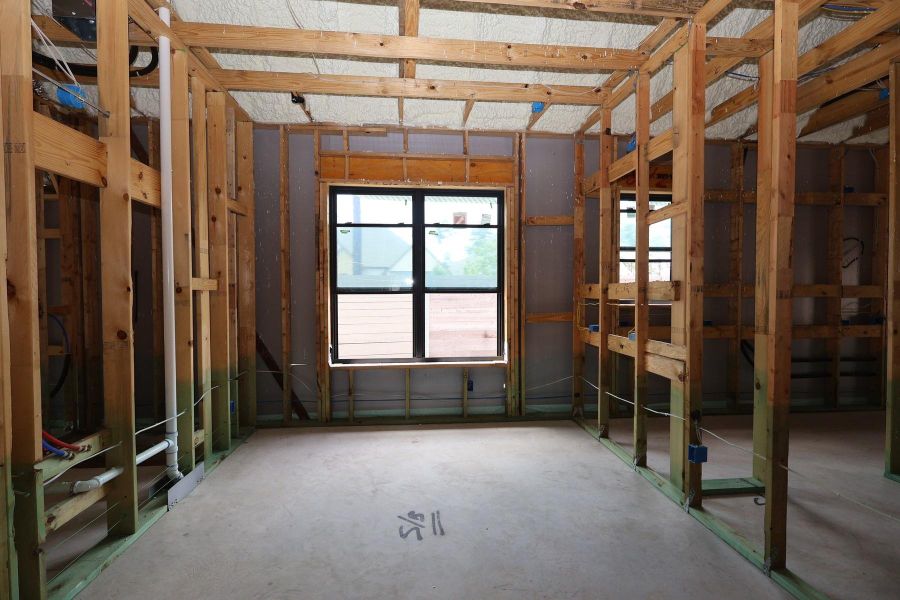 In-progress construction of a new home in ARTAVIA - Parkview Collection, Conroe, TX (Image 8). In-progress construction of a new home in ARTAVIA - Parkview Collection, Conroe, TX (Image 8).