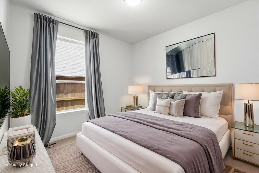 Furnished interior view inside a new home in , Humble (Image 9).