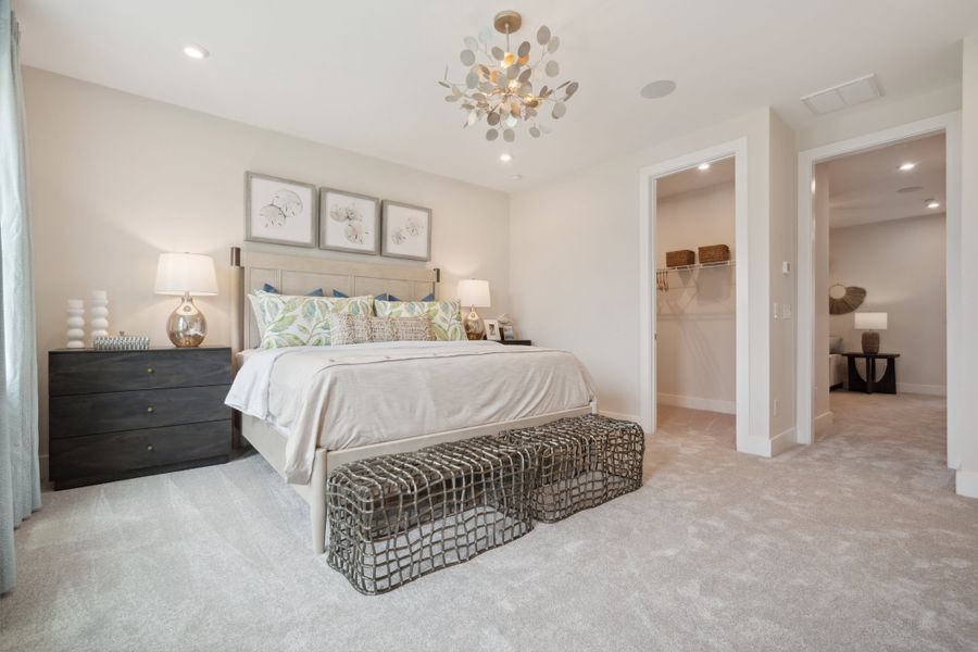 Furnished interior view inside a new home in Seven Oaks, Belmont (Image 18).