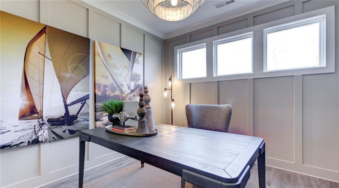 Furnished interior view inside a new home in , Loganville (Image 14).