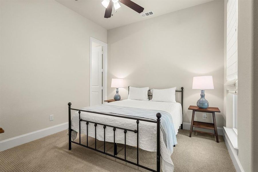 Downstairs Bedroom #2 features an ensuite bathroom - perfect for guests or multi-generational living!