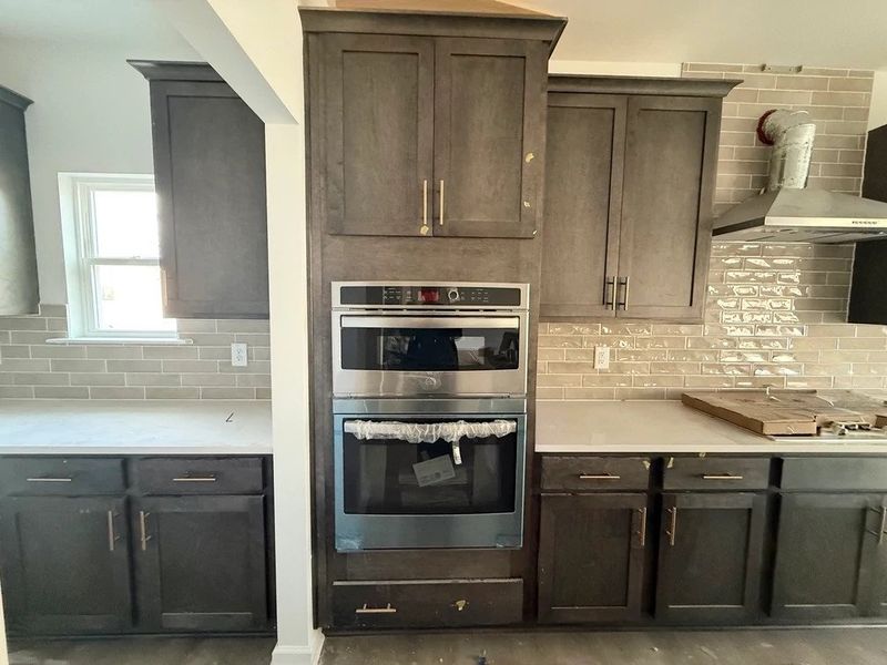 Butler’s Pantry featuring AW Collection® Oxford - Elegant functionality with natural flow.