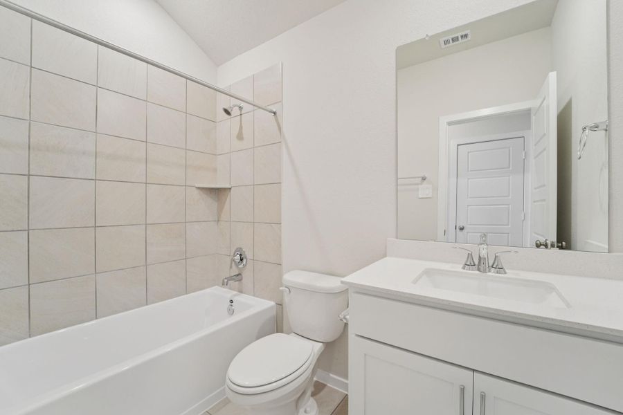 Photo is not of the actual home, but is an inspirational photo of builder’s model home and may depict options, furnishings, and/or decorator features that are not included Photo is not of the actual home, but is an inspirational photo of builder’s model home and may depict options, furnishings, and/or decorator features that are not included