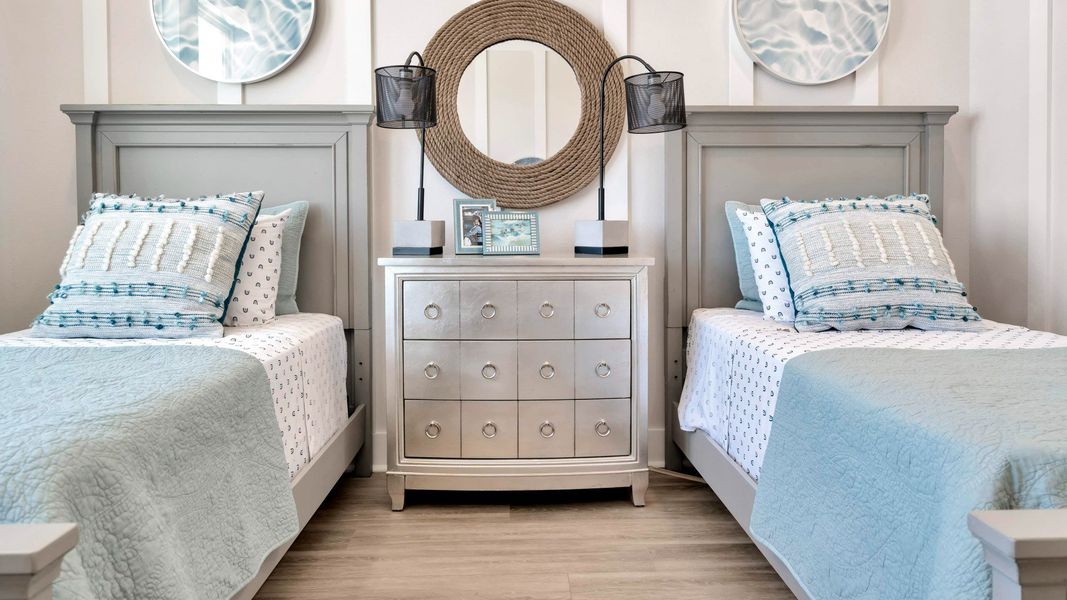 Furnished interior view inside a new home in Lagoon Residences at Epperson, Wesley Chapel (Image 20).
