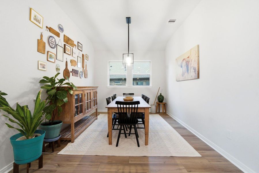 Furnished interior view inside a new home in , Willis (Image 34).