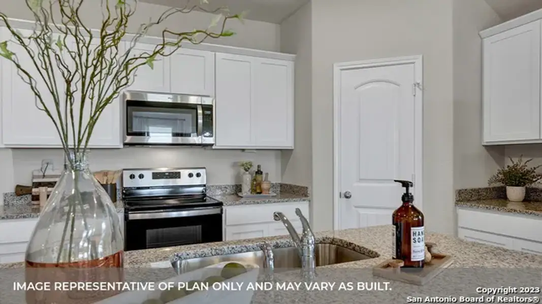 Furnished interior view inside a new home in Swenson Heights, Seguin (Image 30).