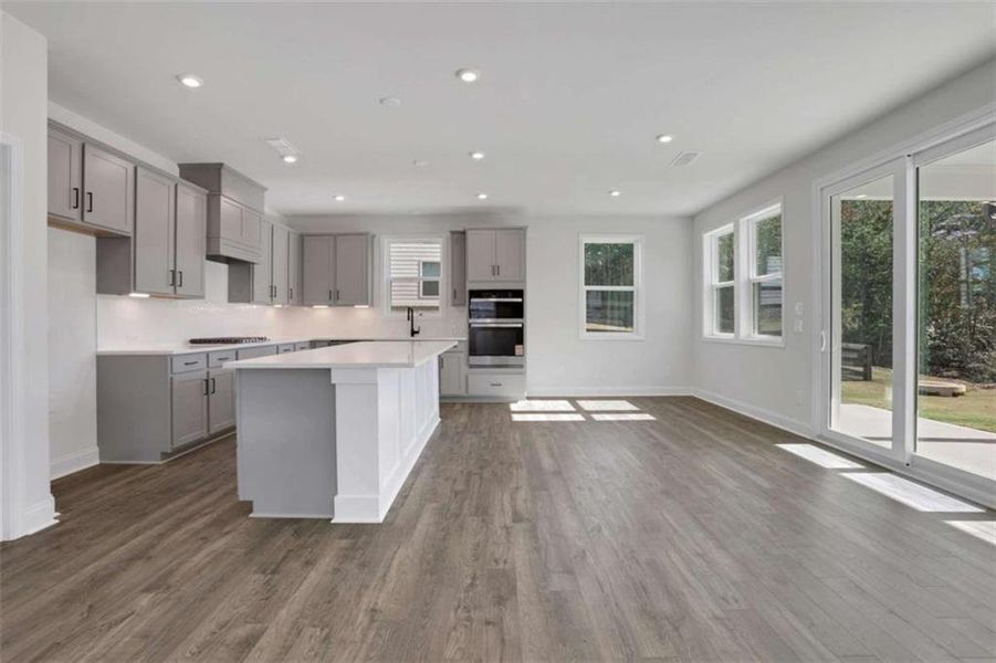 Furnished interior view inside a new home in The Paddocks at Doc Hughes, Buford (Image 15).