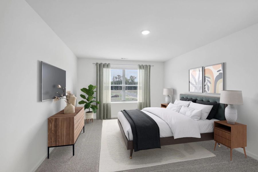 Representative furnished interior of a home built from the Celestial by Starlight Homes in Glenn Crossing, Durham (Image 9).
