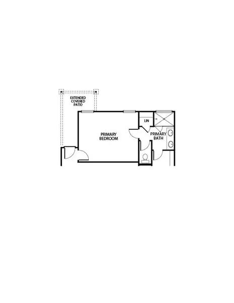2D floor plan layout for the Rowan by Impression Homes in Bryant Farms, Melissa, TX (Image 4). 2D floor plan layout for the Rowan by Impression Homes in Bryant Farms, Melissa, TX (Image 4).
