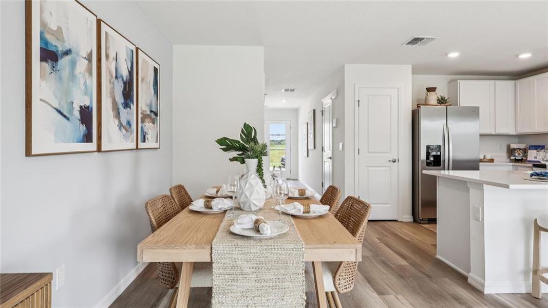 Furnished interior view inside a new home in Twisted Oaks, Wildwood (Image 16).