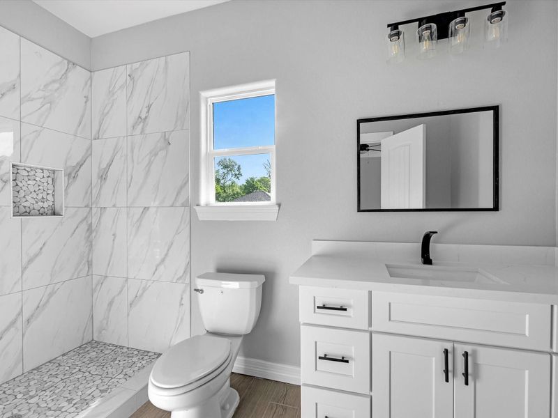 Furnished interior view inside a new home in , Dayton (Image 5).