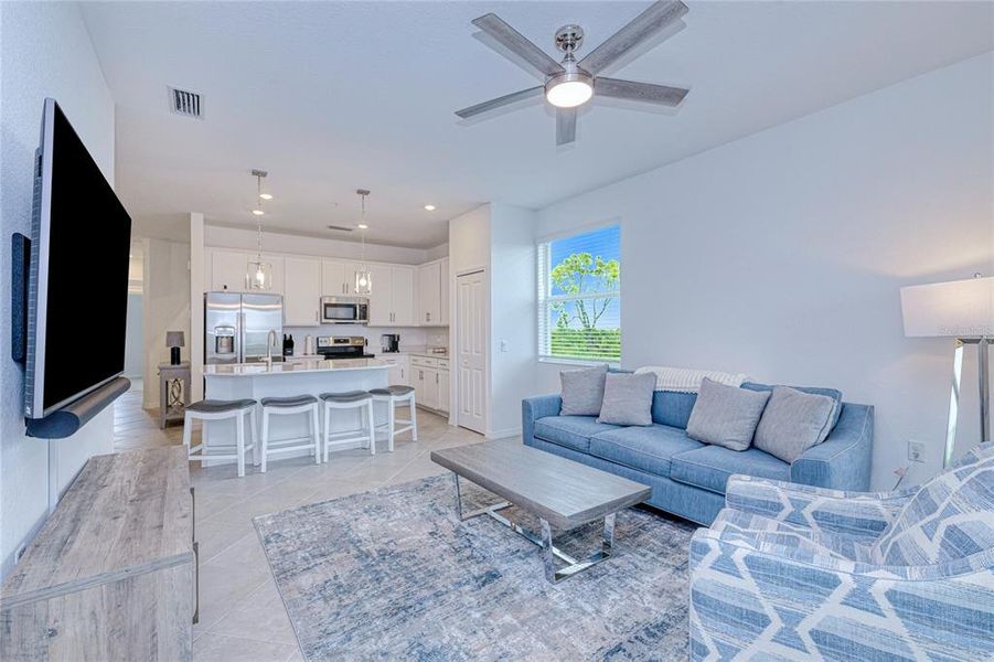 Furnished interior view inside a new home in , Punta Gorda (Image 8).