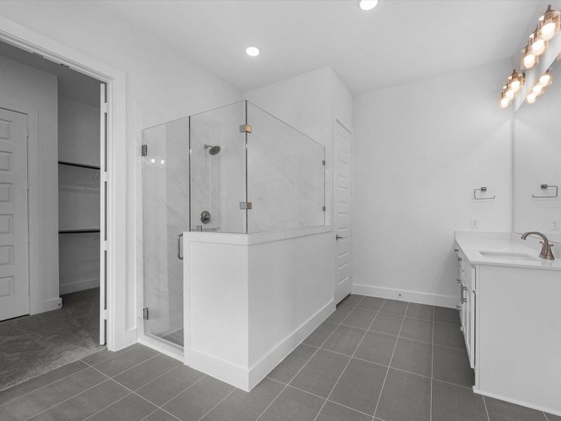 Furnished interior view inside a new home in Dunham Pointe, Cypress (Image 7).