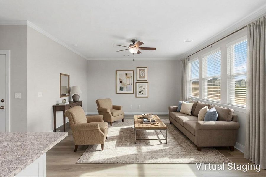 Furnished interior view inside a new home in Windsor, North Augusta (Image 13). Furnished interior view inside a new home in Windsor, North Augusta (Image 13).