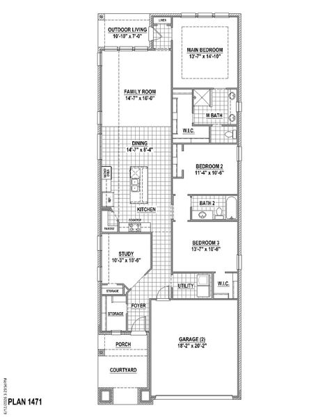 Plan 1471 1st Floor Plan 1471 1st Floor