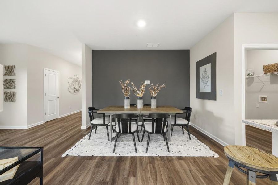 Furnished interior view inside a new home in Heritage Point, Hampton (Image 22). Furnished interior view inside a new home in Heritage Point, Hampton (Image 22).