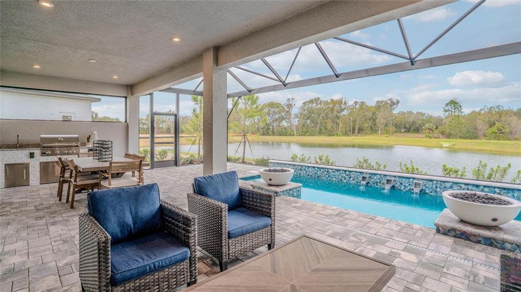 Exterior details and patio area of a home in Cresswind DeLand, Deland (Image 22). Exterior details and patio area of a home in Cresswind DeLand, Deland (Image 22).