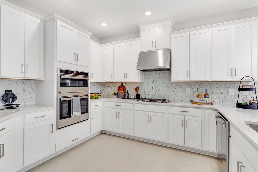 Furnished interior view inside a new home in Center Lake Ranch Community Group Page, St. Cloud (Image 13).