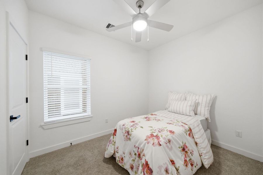 Other guest room can accommodate a twin or full sized bed. Other guest room can accommodate a twin or full sized bed.