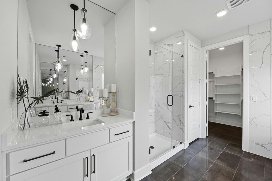 Furnished interior view inside a new home in Candela South, Richmond (Image 17).