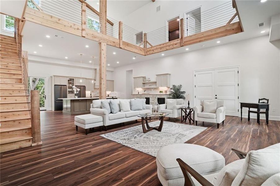 Furnished interior view inside a new home in , Acworth (Image 51).