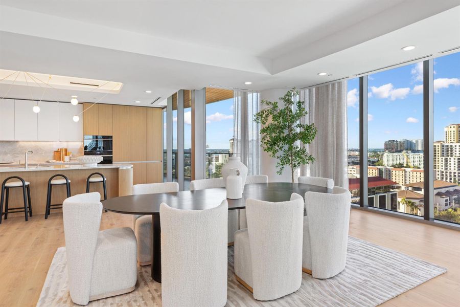Furnished interior view inside a new home in , West Palm Beach (Image 16).