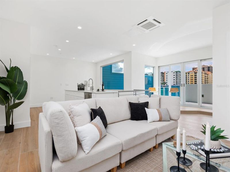 Furnished interior view inside a new home in , Sarasota (Image 52).