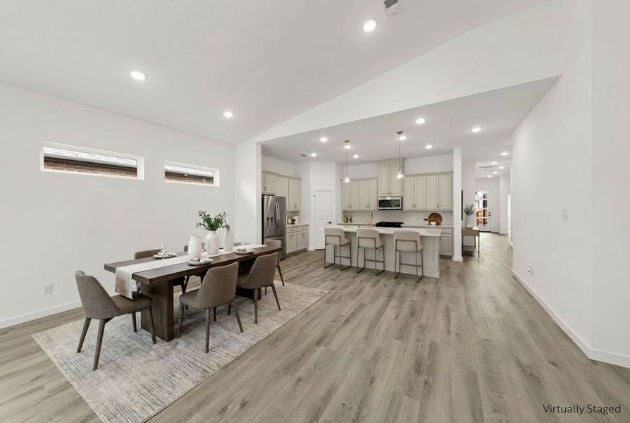 Furnished interior view inside a new home in Willow Grove, Melissa (Image 6).