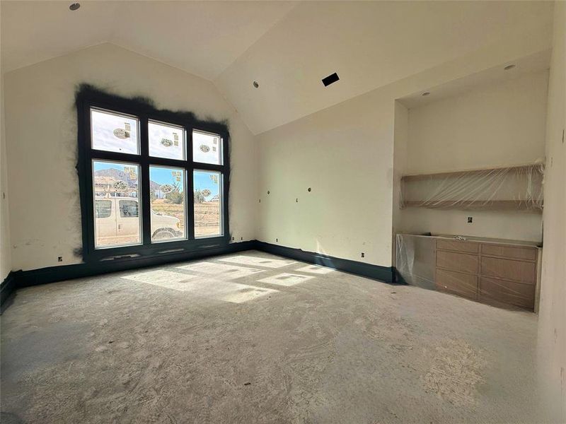 In-progress construction of a new home in , Weston, TX (Image 10).