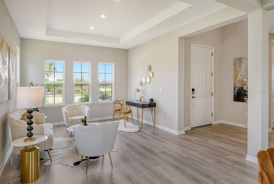Furnished interior view inside a new home in , Nokomis (Image 6).