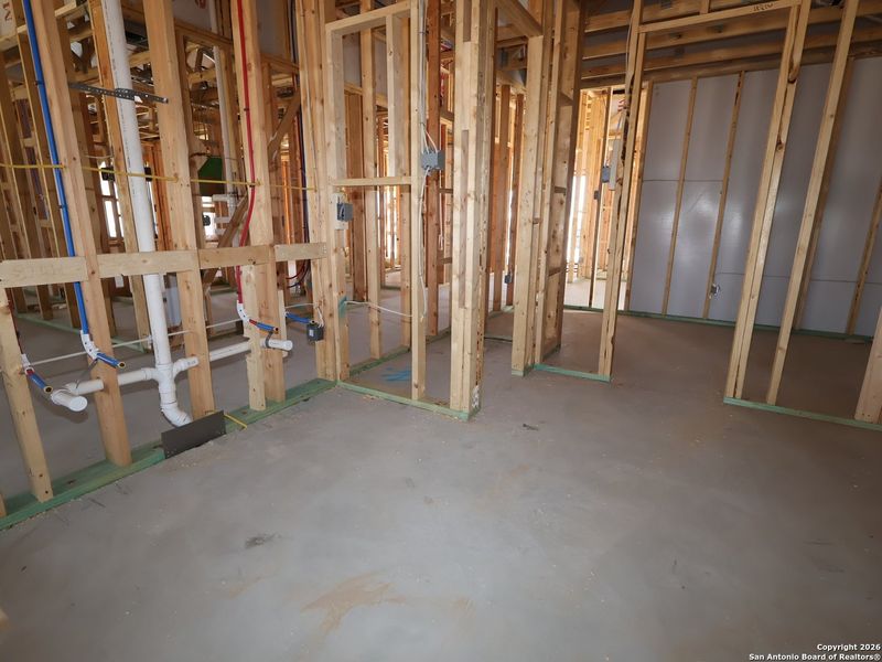 In-progress construction of a new home in Chaparral Ranch, Floresville, TX (Image 19).