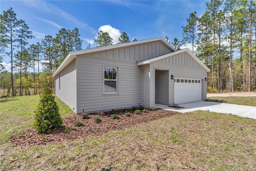 Actual Completed Home Ready to Move In