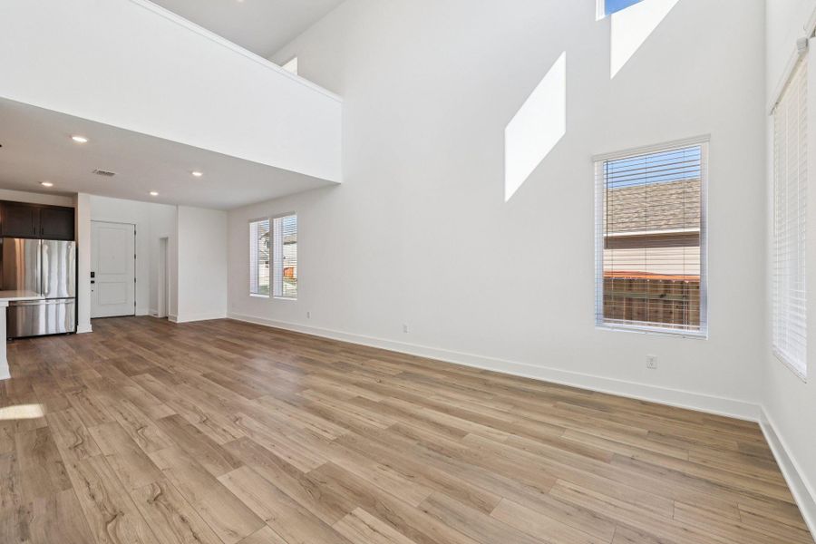 Spacious, unfurnished interior of a new home in Lariat, Liberty Hill (Image 25). Spacious, unfurnished interior of a new home in Lariat, Liberty Hill (Image 25).