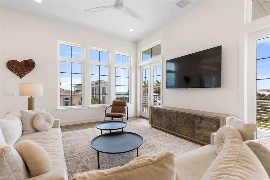 Furnished interior view inside a new home in , Palm Coast (Image 22).